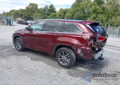 2017 Toyota Highlander Xle из США, поврежденный, VIN 5TDJZRFH7HS421587